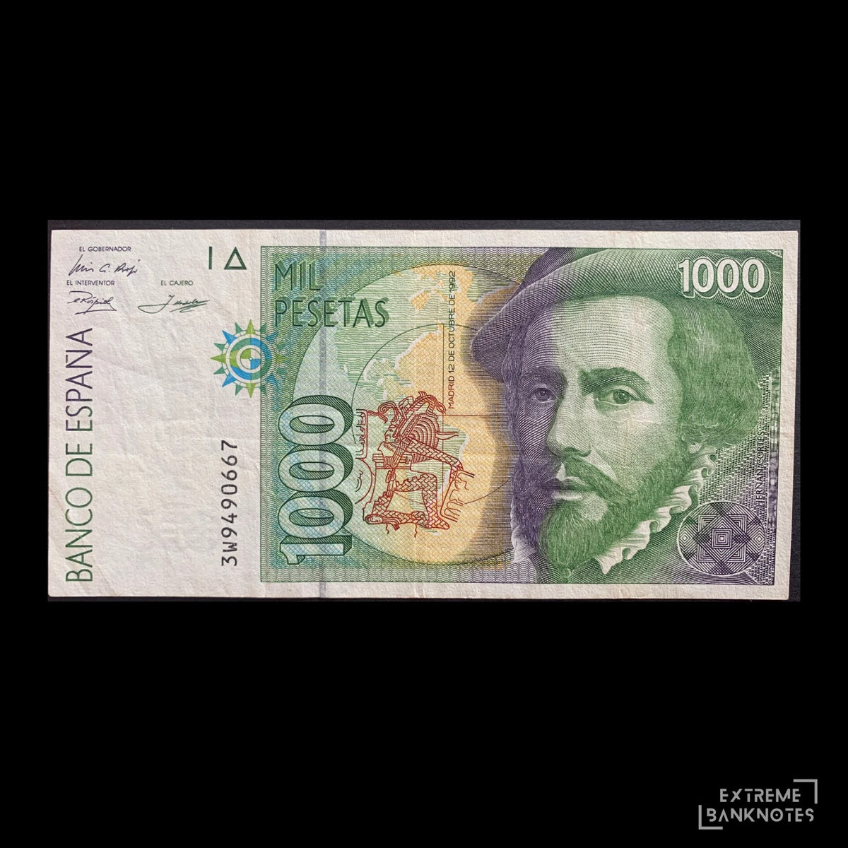 Spain 1000 Pesetas 1992 P-163 VF