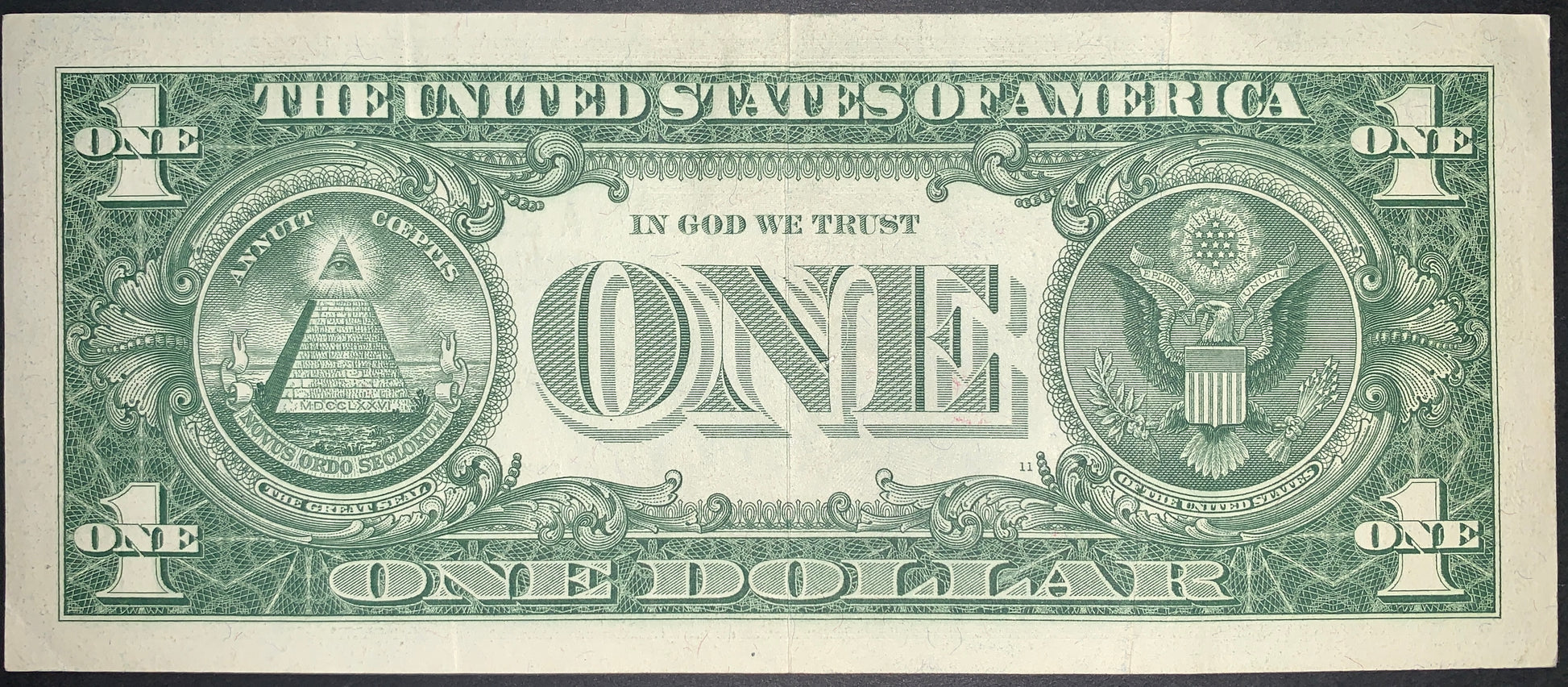 bavk of US 1 Dollar 1957 P-419 VF collectible vintage american banknote