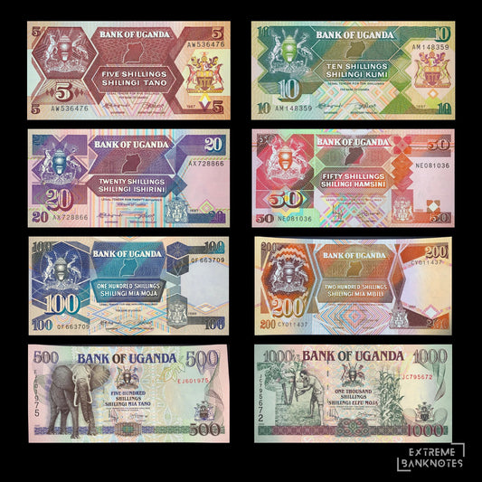 Uganda UNC Collection
