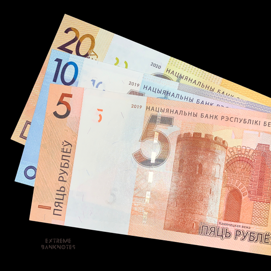 Belarus UNC Rouble Set