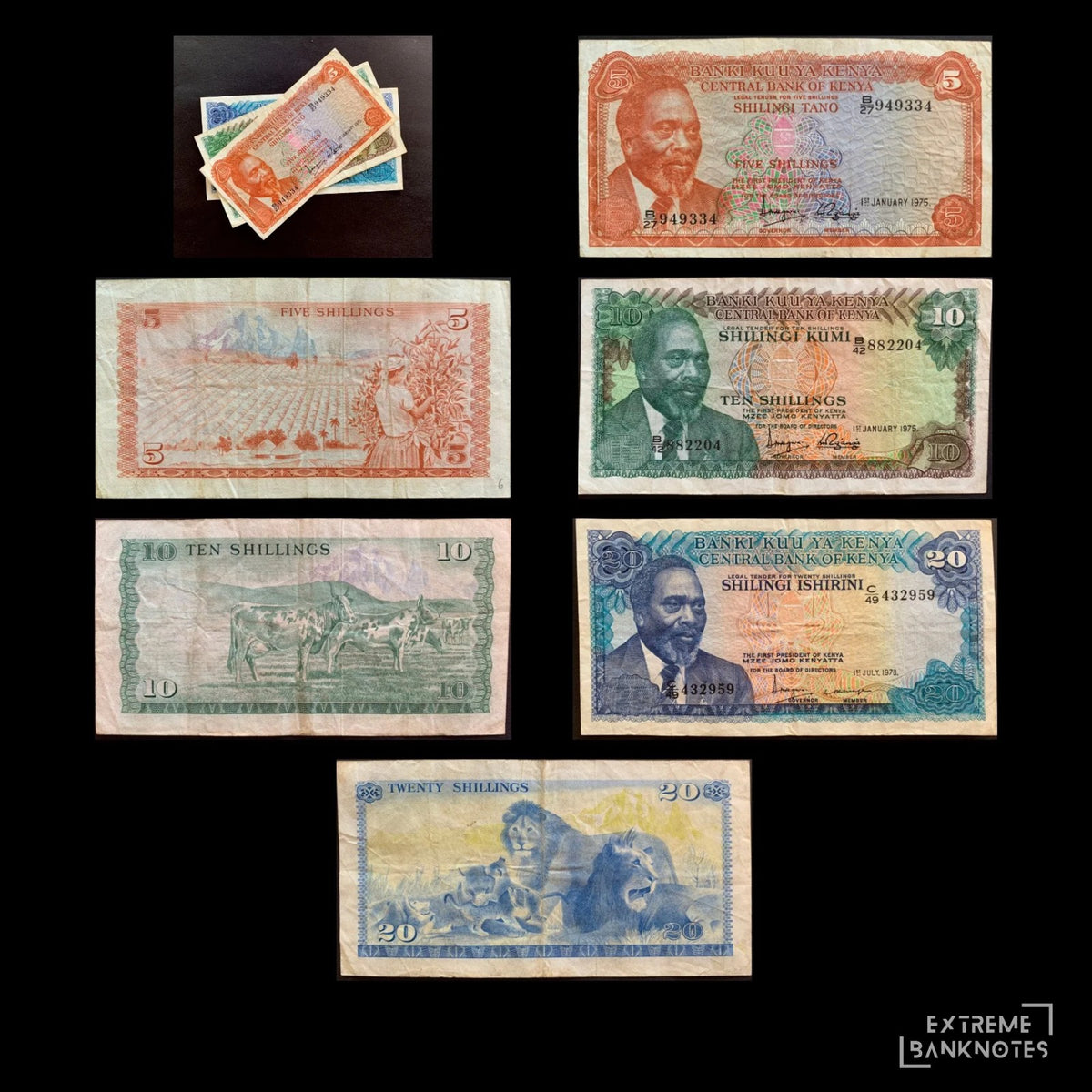 Kenya Bundle (3 notes) – all notes in the bundle