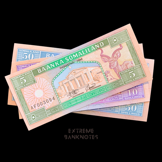 Somaliland UNC Shilling Bundle
